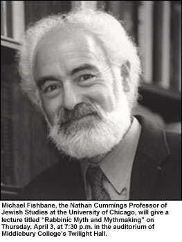 &quot;Rabbinic Myth and Mythmaking&quot; to be topic of lecture April 3