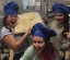 Student bakers at a Hillel Challah for Hunger fundraiser.