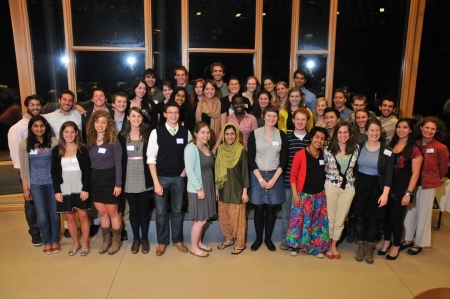 Recipients of 2011 student leadership awards