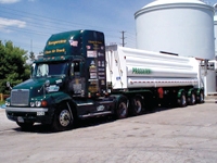 Biomethane tube trailer
