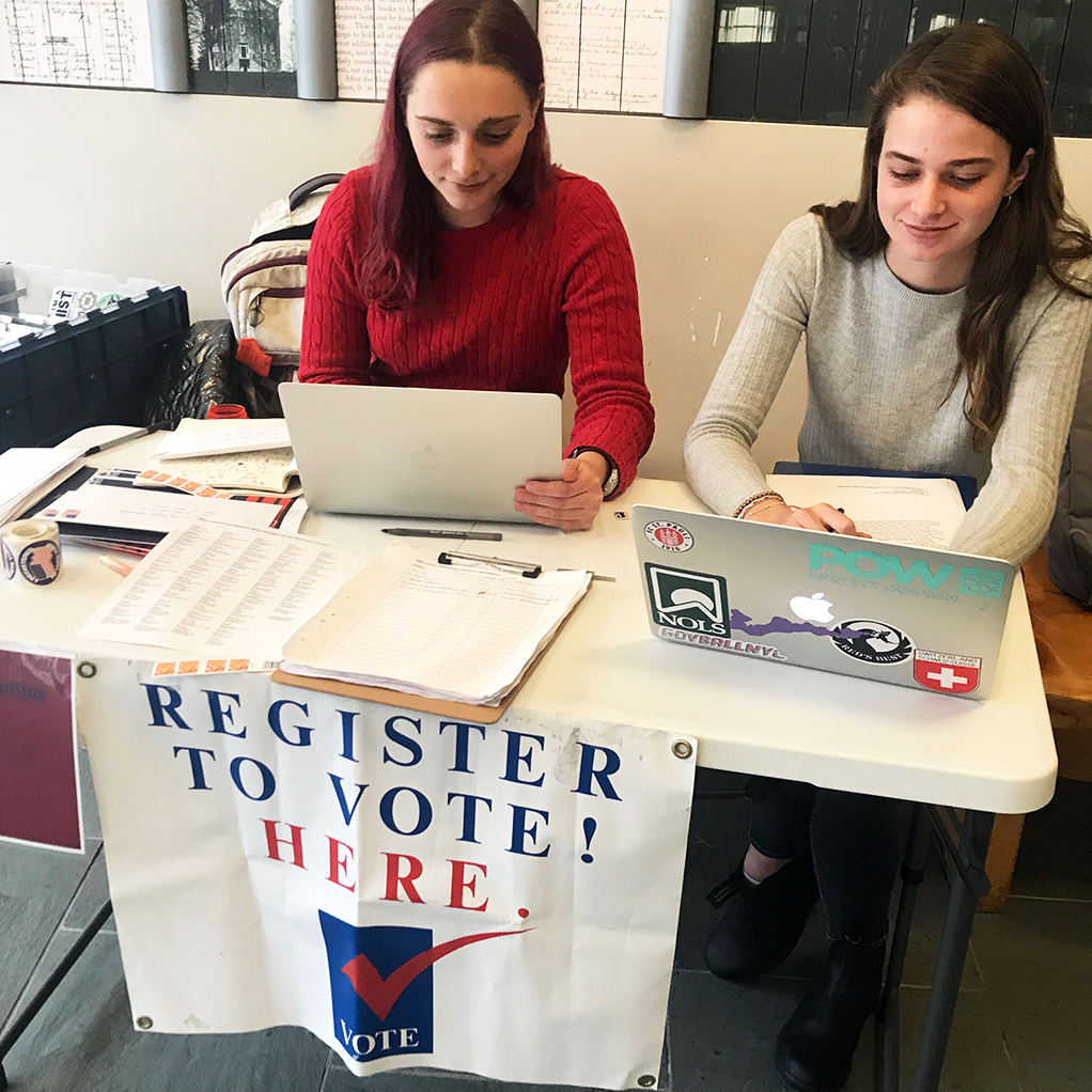 MiddVote Hopes to Boost Participation in Midterm Elections Middlebury