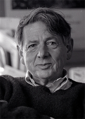 Black and white photo of Middlebury emeritus professor Victor Nuovo.