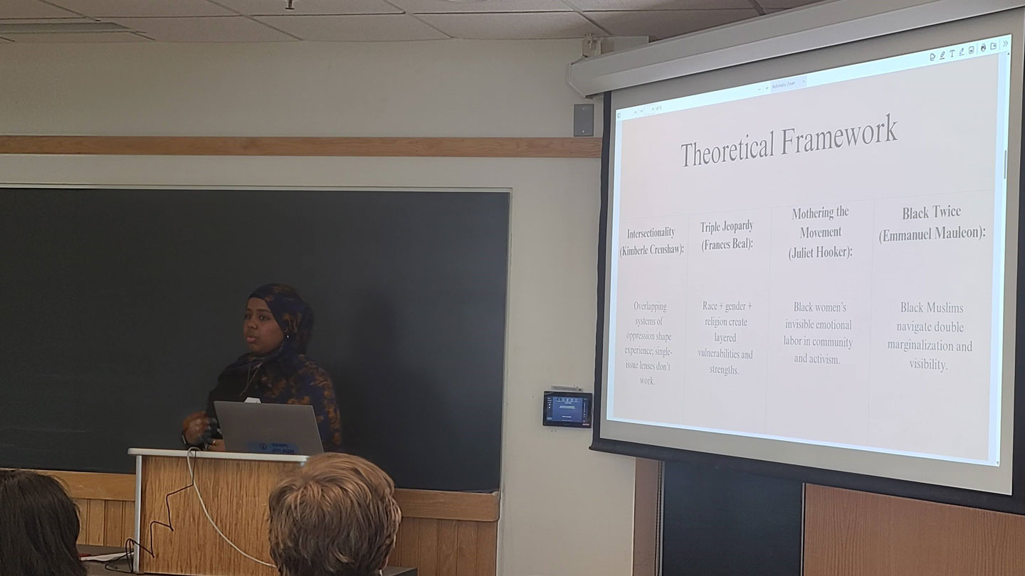 Student presentation