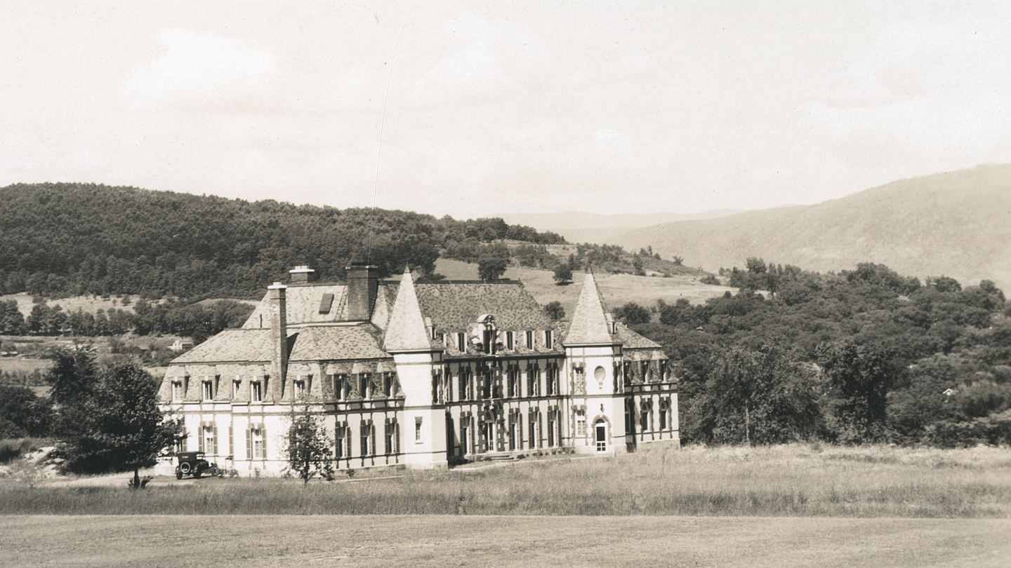 Chateau in the early years