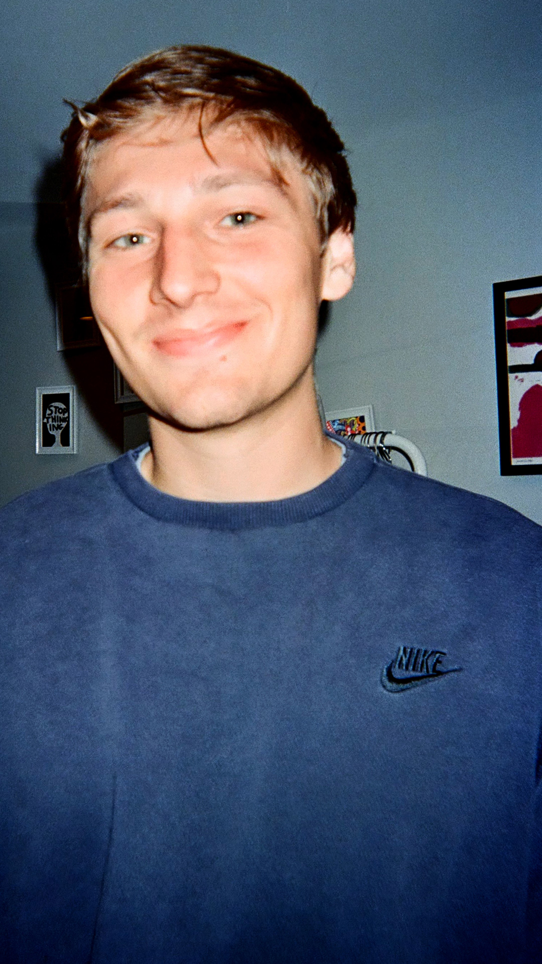 Student in a thumbnail image for a video