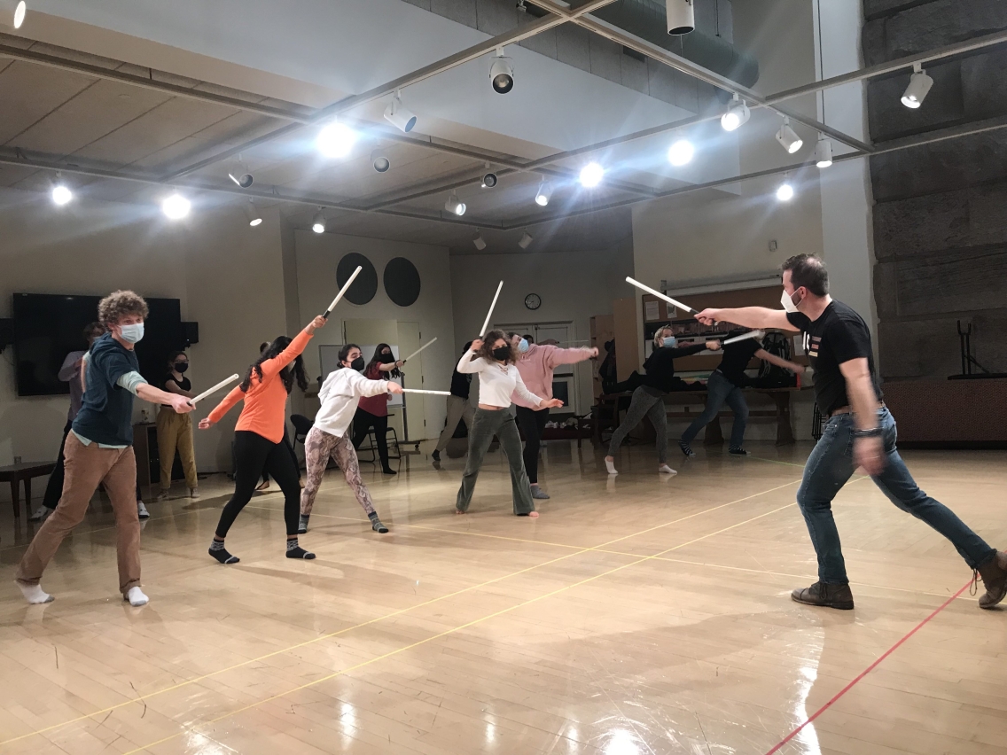 Joe Isenberg Stage Combat Workshop