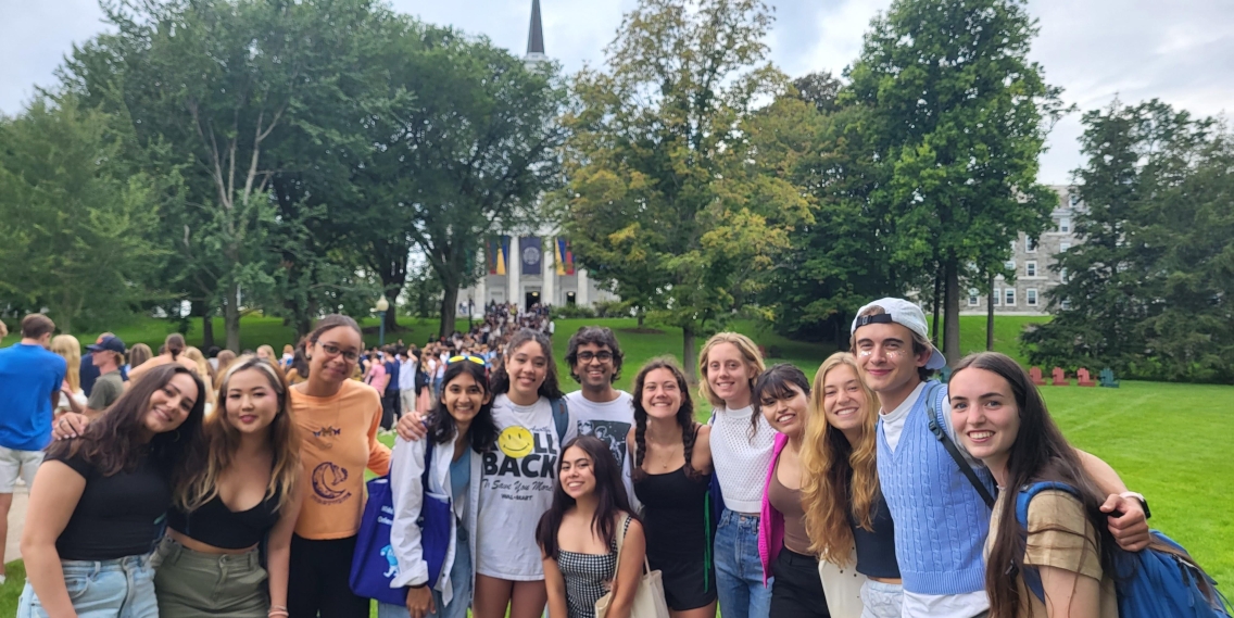 group of leader at fall convocation