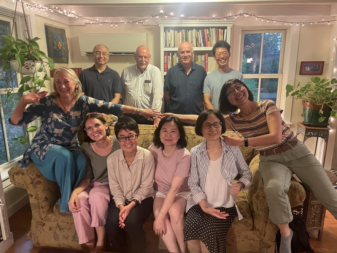 Middlebury Chinese Department faculty with two emeriti 2023