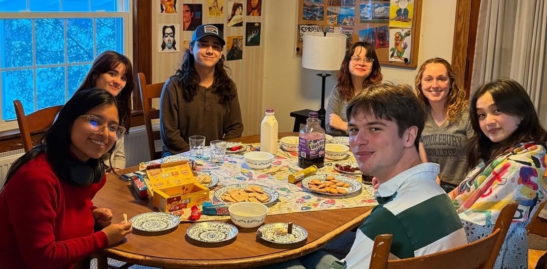 Students in the Portuguese House.