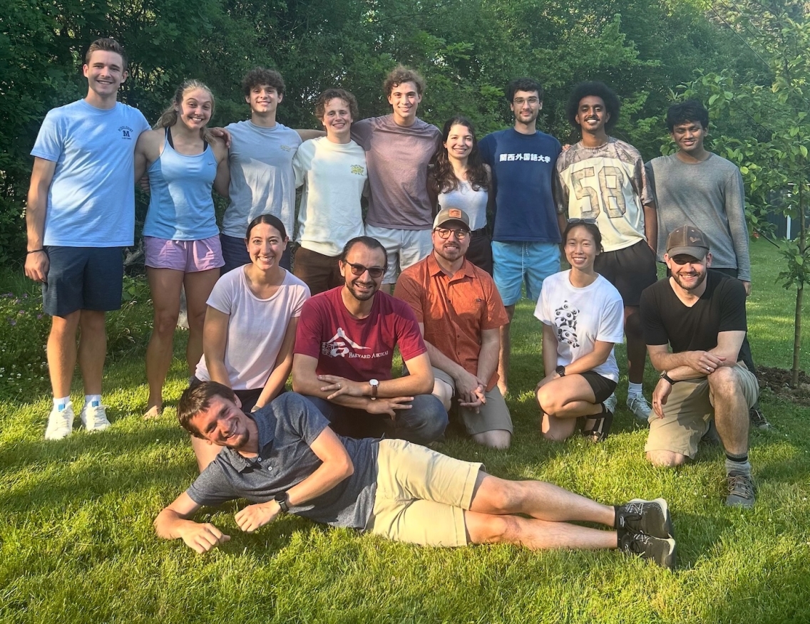 2025 Summer Research Assistants and their mentors.