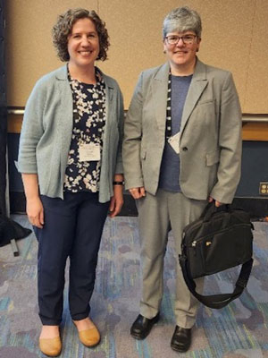 Dr. Gina Thomas and Dr. Suzanne Gurland 