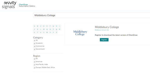 CDP - Middlebury College Site