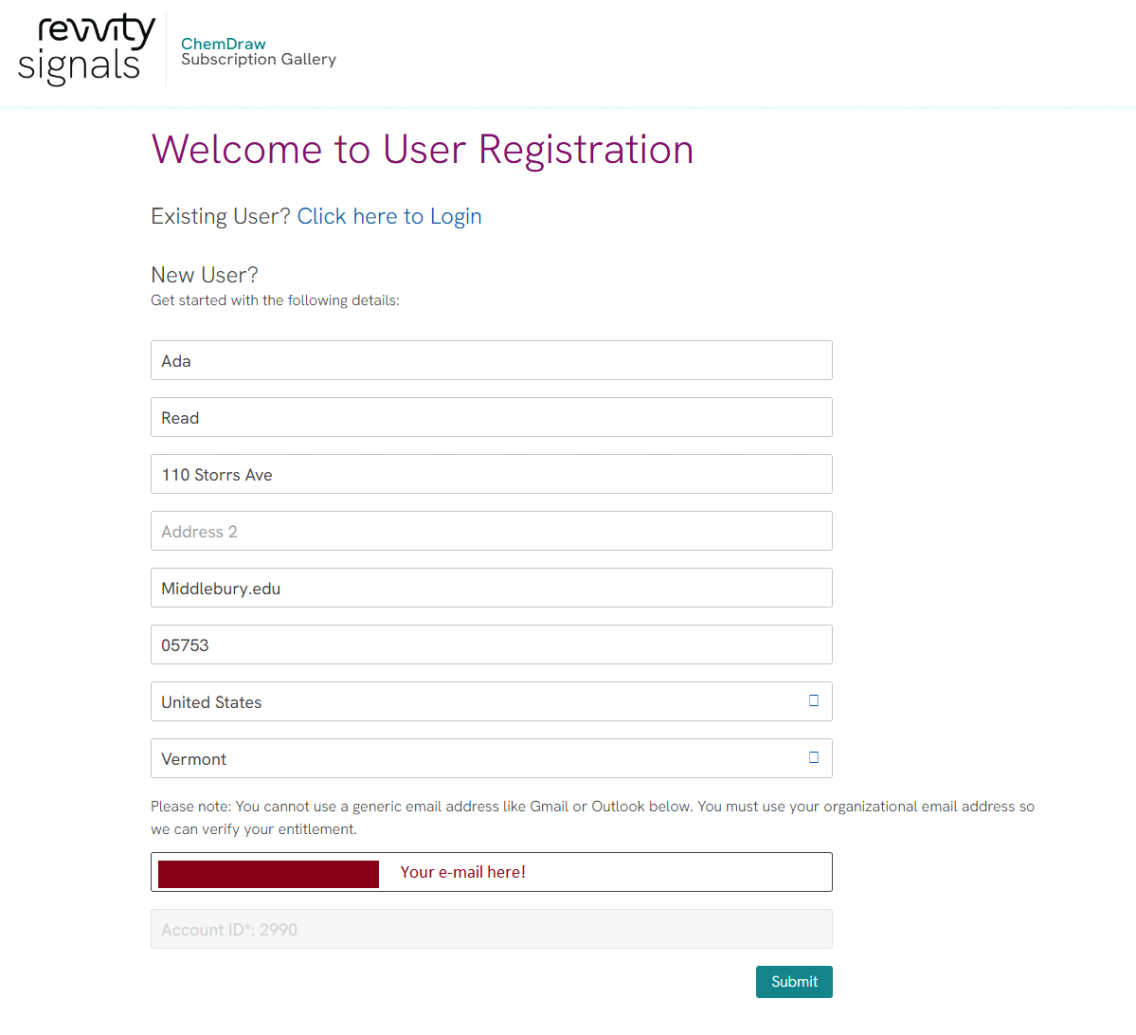 Welcome to User Registration 