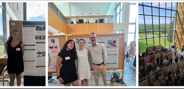 Students posing at the Summer Symposium.