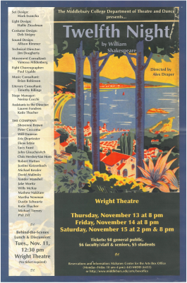 poster for Twelfth Night