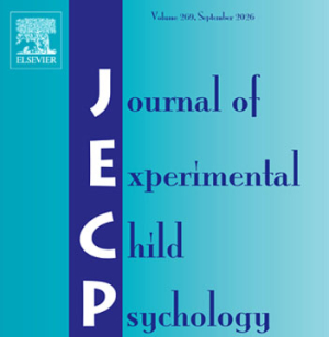 Cover of the book titled Journal of Experimental Child Psychology