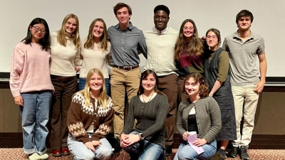 Some of the 2024 nominees at the award ceremony in January 2025.