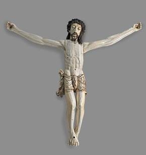 Image of the statue Crucified Christ Southeast Asian, c. 1600–1650