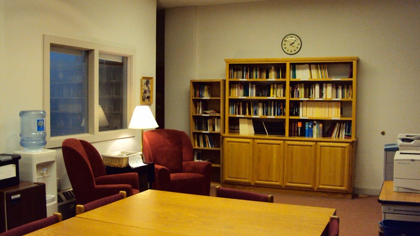 The philosophy common room in Twilight Hall.