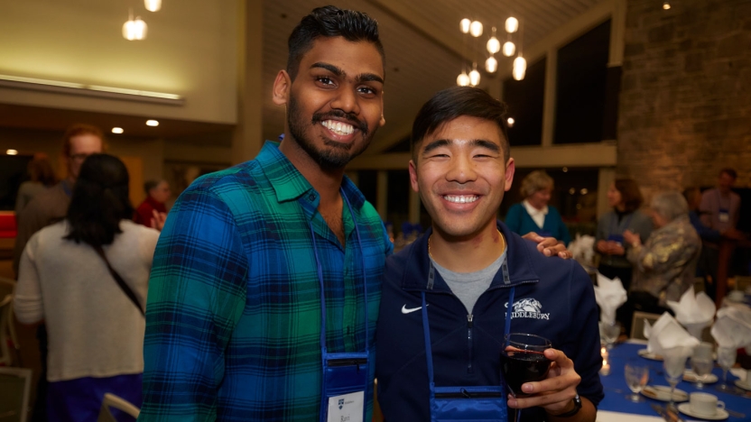 Ravi Ramphal and Tony Huynh, both Class of ’13