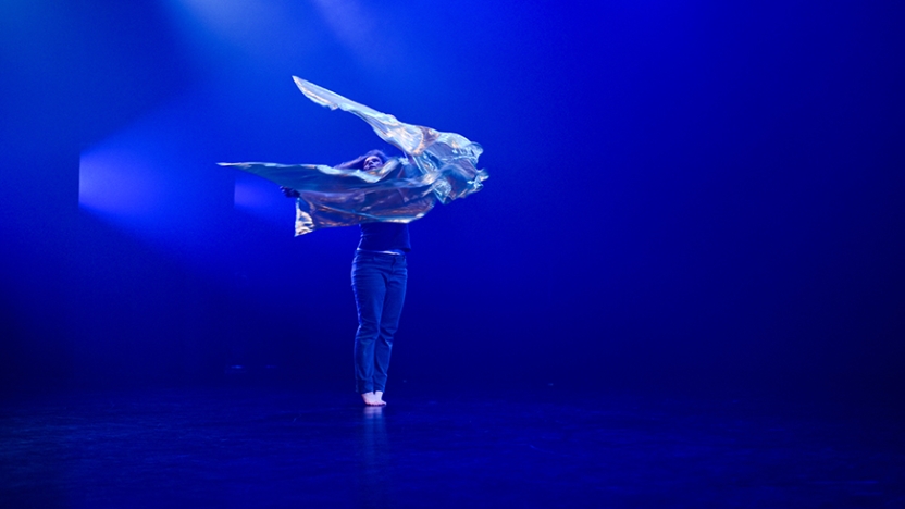 Middlebury dancers practice.