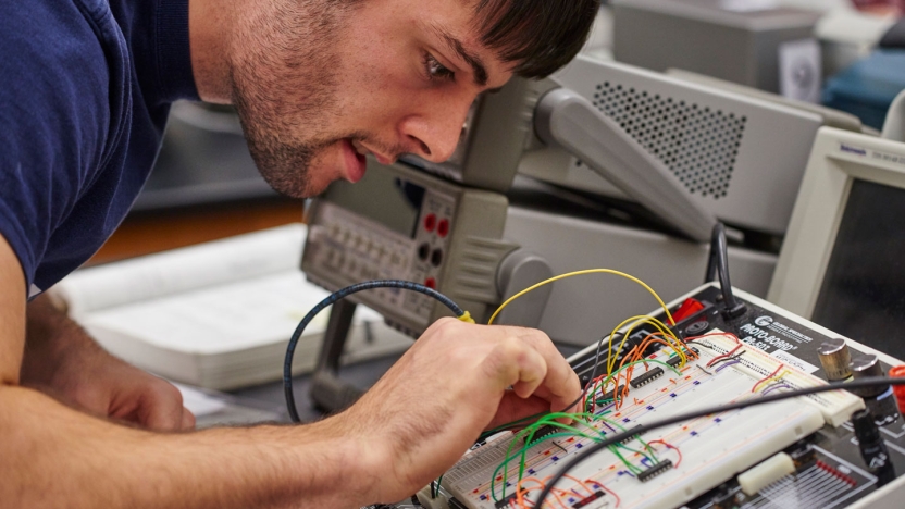 Electronics lab.