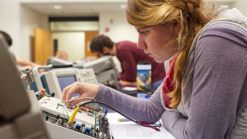 Electronics lab.