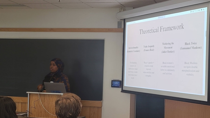 Student presentation