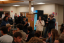 Dima Adra announces the Dinner at Proctor.