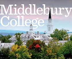 Cover to Middlebury College Viewbook