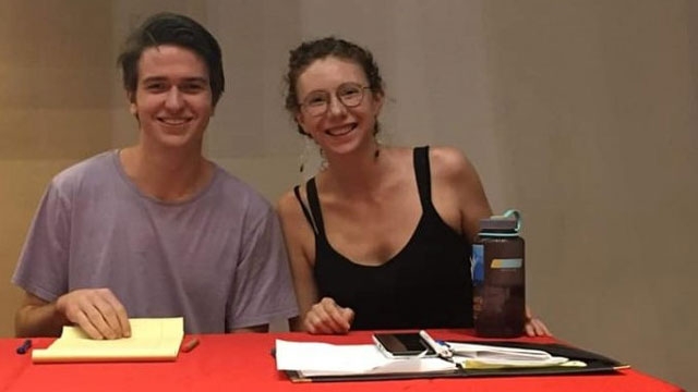 Nate Obbard '21 and Charlotte Massey '19 did 20 rounds of competitive debate the United States Universities Debating Championship in Clemson, South Carolina and the Pan American Championship in Panama City, Panama.