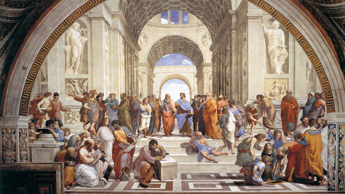 Raphael, "School of Athens," 1509-10, Vatican, Rome