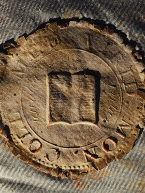 Early Middlebury College seal.