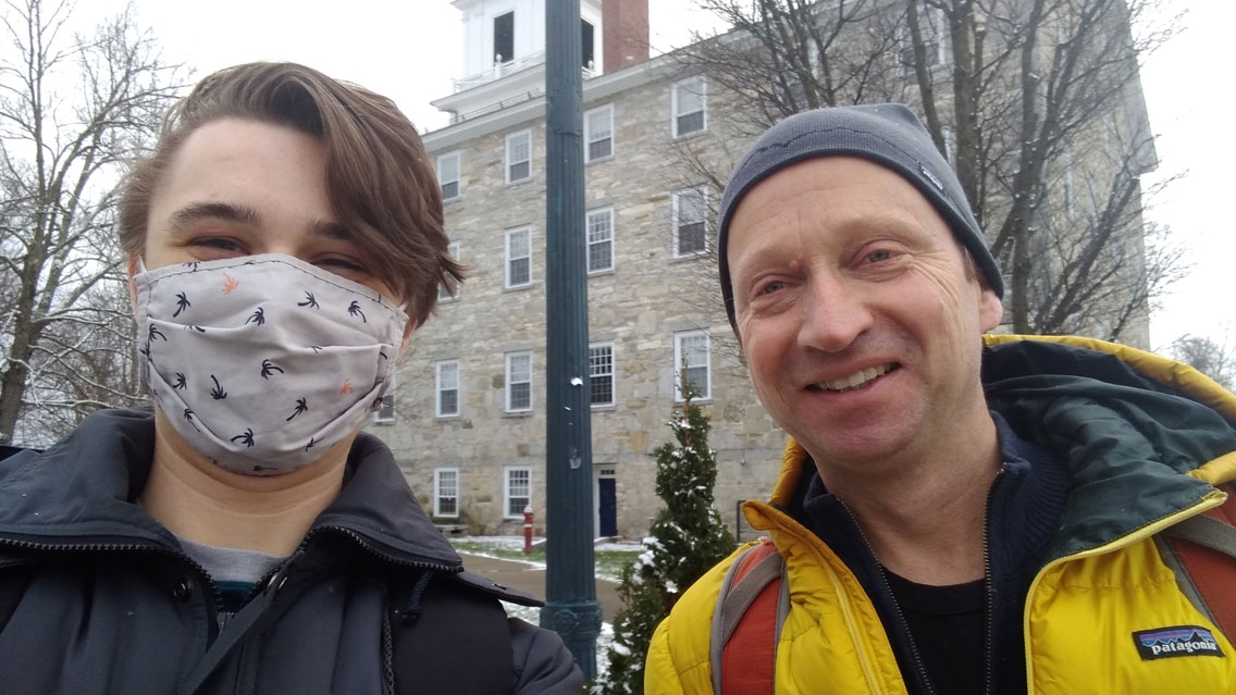 Bryan Currie ’22 and Professor John R. Schmitt collaborated in writing a revised and greatly expanded survey paper in the field of graph theory.