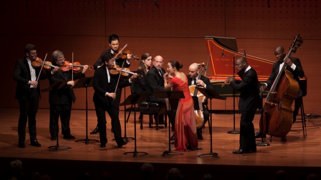 Chamber musicians performing Bach's Brandenburg Concertos