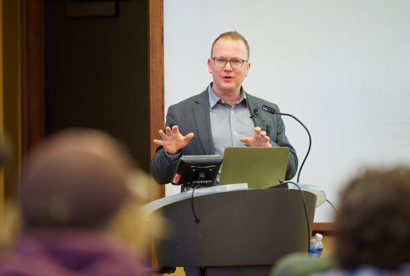 Dr. Jeremy A. Greene, MD, PhD, for his guest lecture, "The Doctor Who Wasn't There, Technology, History, and the Limits of Telehealth"