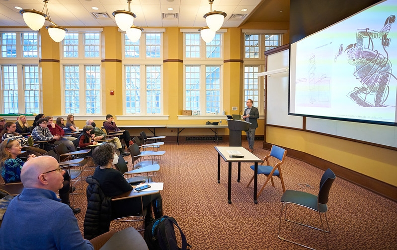 Dr. Jeremy Greene, MD, PhD, giving guest lecture, "The Doctor who Wasn't There: Technology, History, and the Limits of Telehealth”