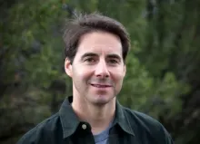Man looking at camera