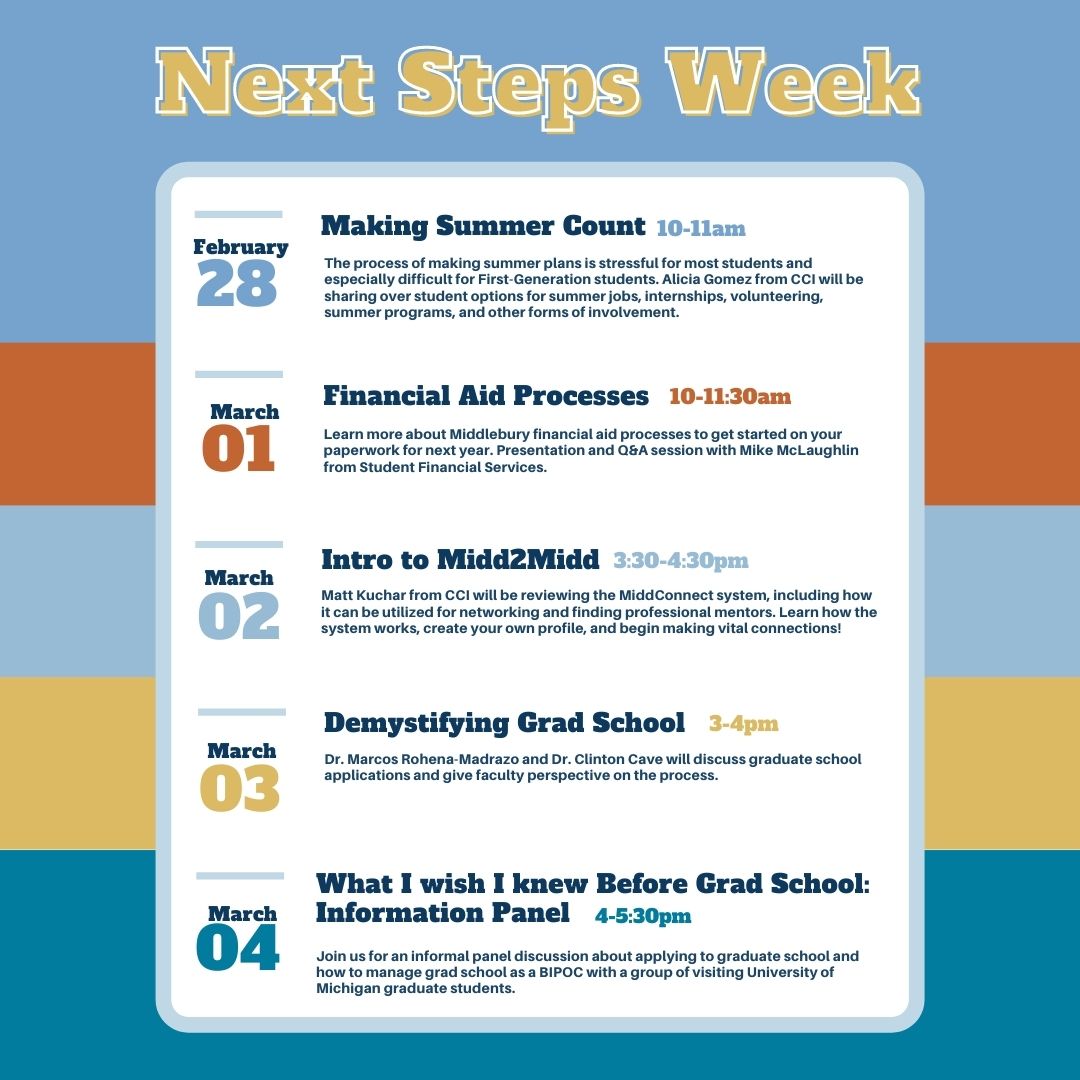 AFC Next Steps Week: Making Summer Count | Events