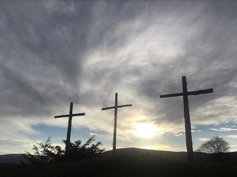 Three Christian Crosses