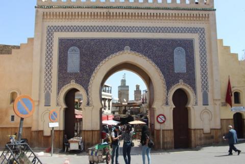 Image of students visiting Morocco