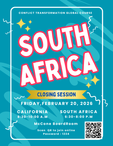 South Africa Closing Session for MIIS Community