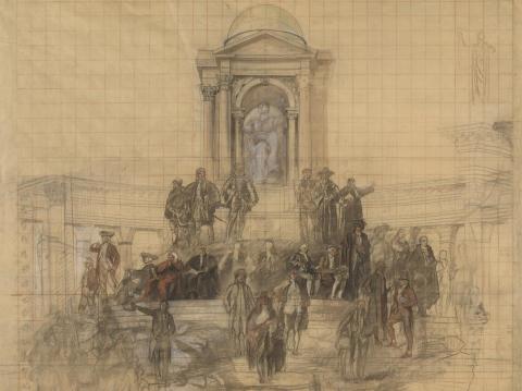 Edwin Austin Abbey’s (1852–1911) drawings at Yale University.