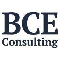 BCE Consulting in dark blue lettering