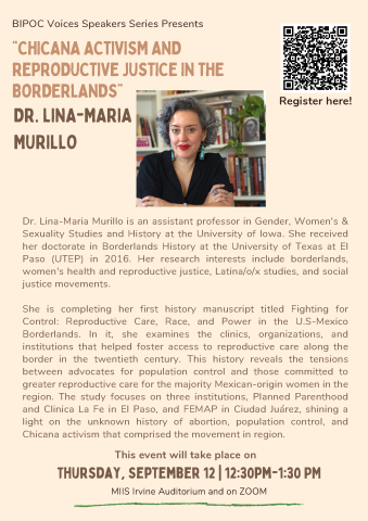 Head shot of Dr. Lina-Maria Murillo in a black blouse.