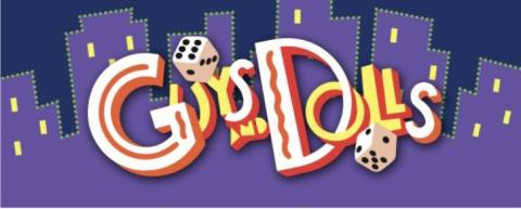 logo reading Guys and Dolls