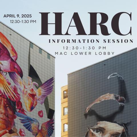HARC INFORMATION SESSION poster