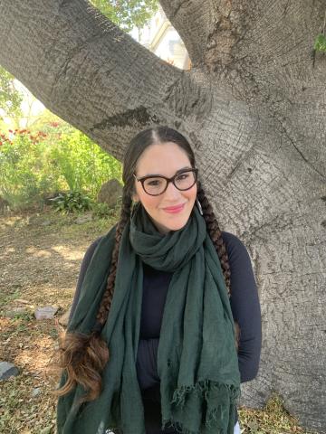 Head shot of Cati de los Ríos, associate professor of Adolescent Literacy and Bi/Multilingual Education at UC Berkeley’s School of Education.