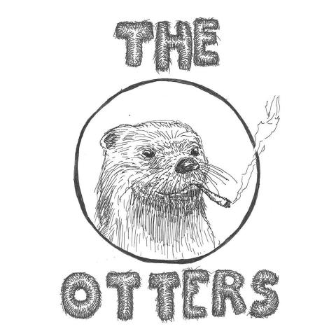 An image of the top half of an otter smoking something. On top of the Otter, the word "the" and under the Otter, the word "Otters"