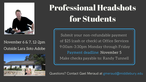 Flyer with a photo of Randy Tunnell and the Lara Soto Adobe